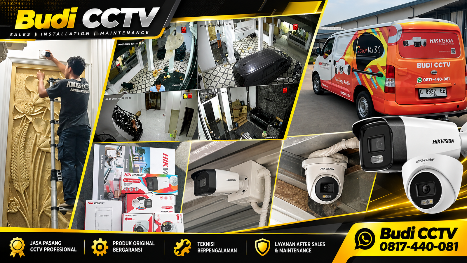 Instalasi CCTV Hilook untuk Rumah di Cirebon dengan Pendampingan Penggunaan
