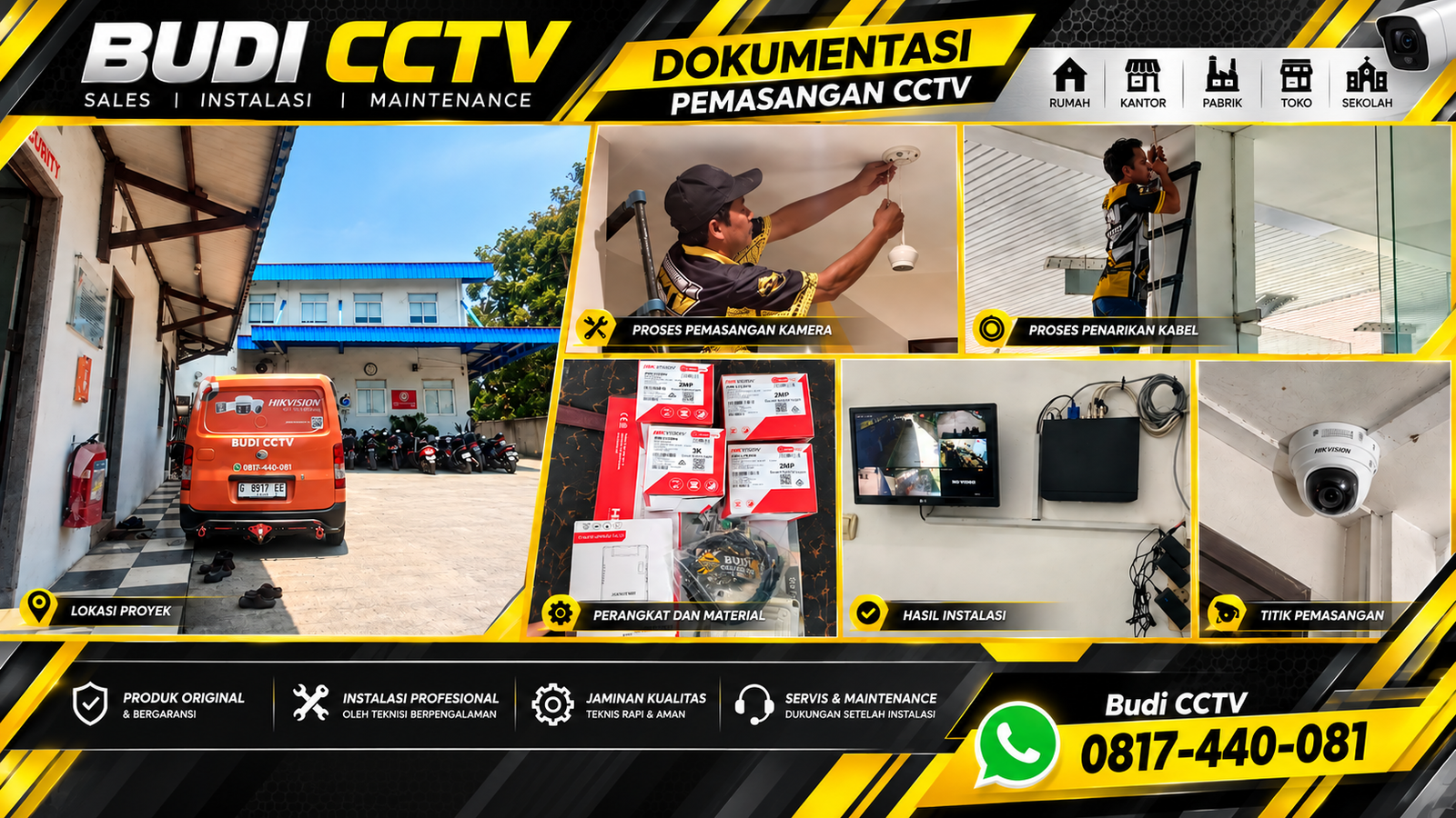 CCTV Hikvision Cirebon Cara Berbagi Akses Kamera