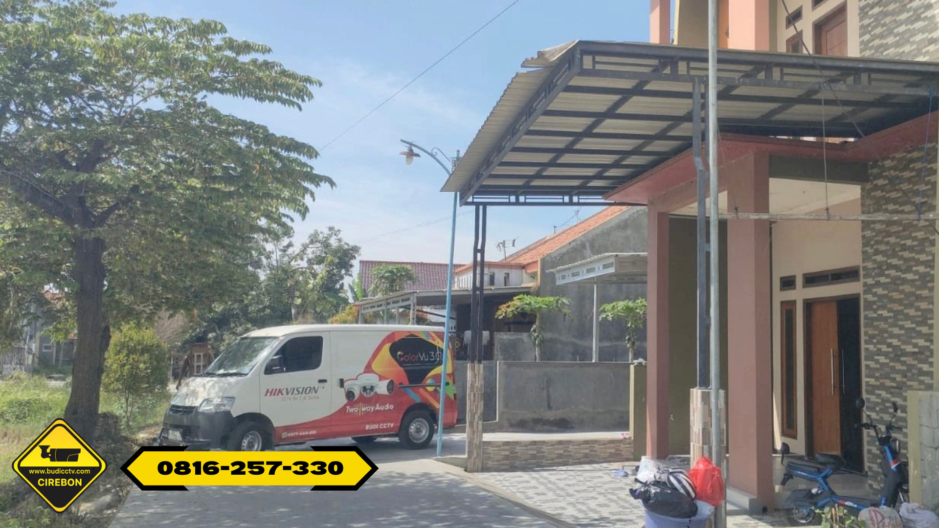 Pasang CCTV di Rumah Kecamatan Pekalipan, Cirebon – Budi CCTV
